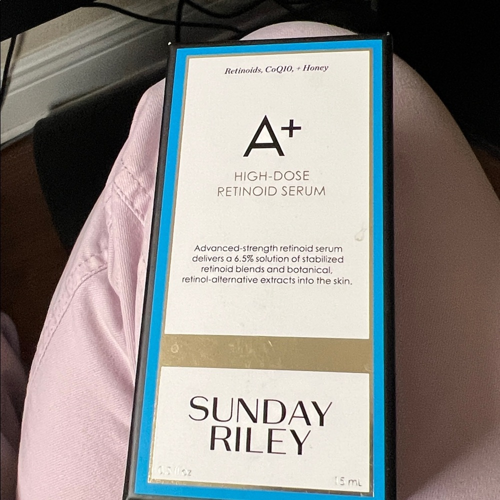Sunday Riley A+ High-Dose Anti Aging Retinol Serum 15ml - New Sealed - full size